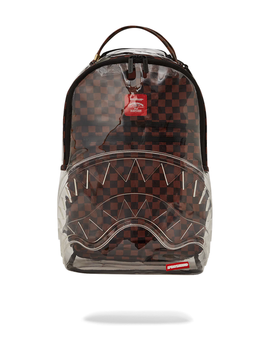 SPRAYGROUND LOUD AND CLEAR - CLEAR DLX BACKPACK